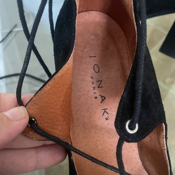 Jonak suede heels - Picture 3 of 4